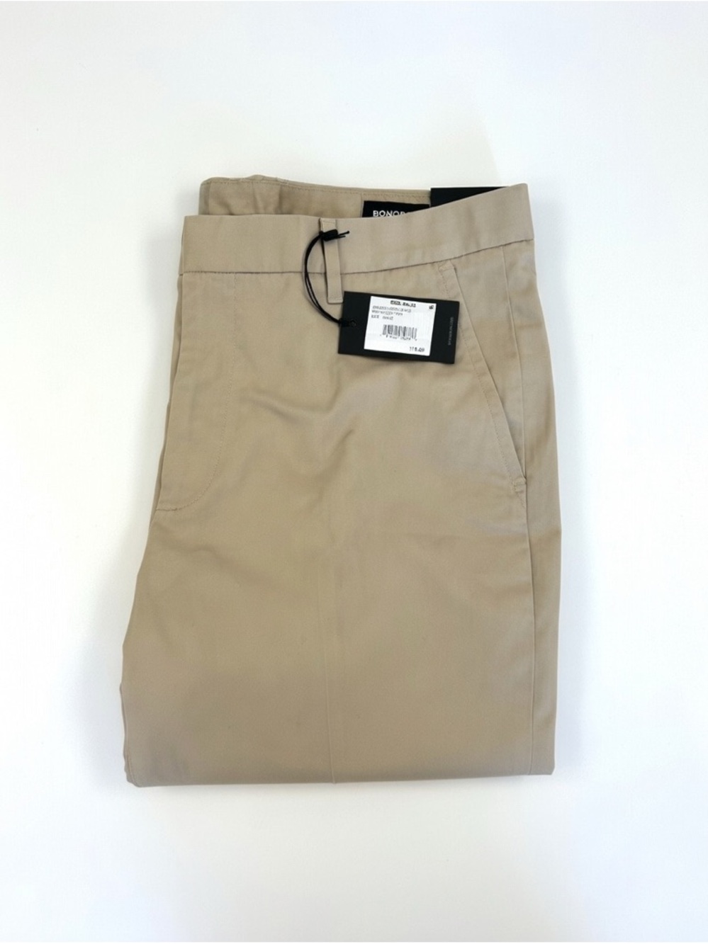 Men's Professional Bonobos "Wednesday" Beige Weekday Warriors Chino Pants -36/32